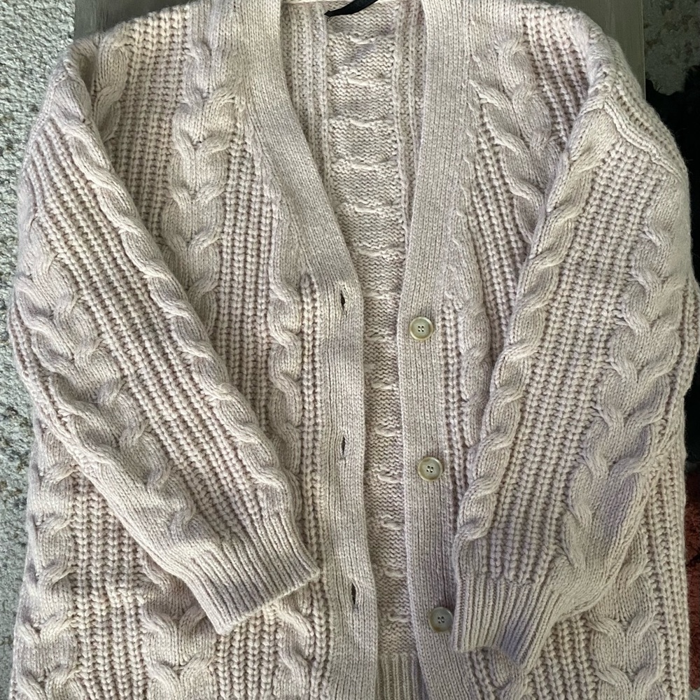 Jenni Kayne cable knit cardigan